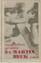 kniha 3x Martin Beck, Odeon 1974