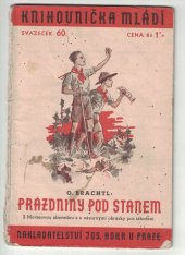 kniha Prázdniny pod stanem, Josef Hokr 1938
