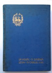 kniha Dějiny Rychnova nad Kněžnou, Karel Rathouský 1928