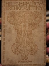 kniha Křehké květiny, J. Otto 1907