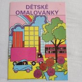 kniha Dětské omalovánky vybarvování obrázků podle čísel, Fortuna Print 1992