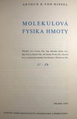 kniha Molekulová fysika hmoty, SNTL 1963