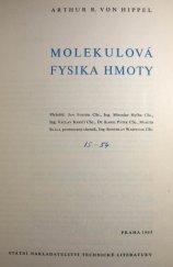 kniha Molekulová fysika hmoty, SNTL 1963