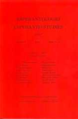kniha Esperantologio = Esperanto studies : EES., KAVA-PECH 2011
