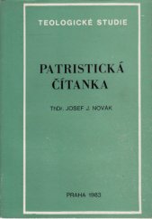 kniha Patristická čítanka, Ústřední církevní nakladatelství 1983