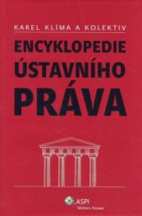 kniha Encyklopedie ústavního práva, ASPI  2007