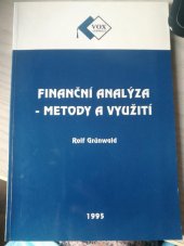 kniha Finanční analýza - metody a využití, VOX Consult 1995