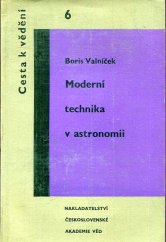 kniha Moderní technika v astronomii, Československá akademie věd 1964