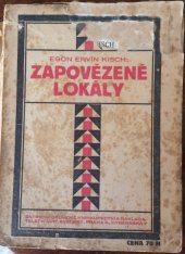 kniha Zapovězené lokály a jiné obrázky, Antonín Svěcený 1914