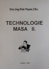 kniha Technologie masa II, ČVUT 1994