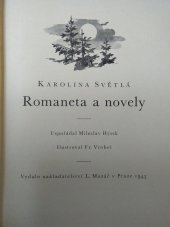 kniha Romaneta a novely, L. Mazáč 1943