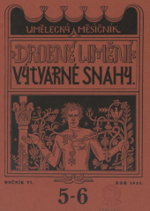 kniha Drobné umění Výtvarné snahy, Karel Fišer 1925