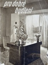 kniha Pro dobré bydlení. Katalog UP, UP závody 1938