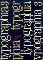 kniha Typographia 3, SNTL 1986