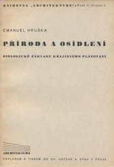 kniha Příroda a osídlení Biologické základy krajinného plánování, Edvard Grégr a syn 1945