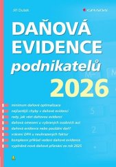 kniha Daňová evidence podnikatelů 2026, Grada 2026