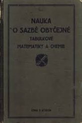 kniha Nauka o sazbě obyčejné tabulkové matematiky a chemie, Spolek faktorů knihtiskáren a písmolijen v Čechách 1918