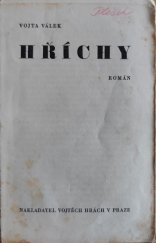 kniha Hříchy, Nakladatel Vojtěch Hrách v Praze 1943