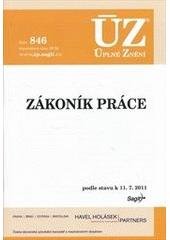 kniha Zákoník práce podle stavu k 11.7.2011, Sagit 2011