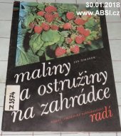 kniha Maliny a ostružiny na zahrádce, SZN 1988