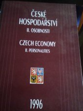 kniha České hospodářství 1996 = I., - Významné podniky = Major companies - Czech economy 1996., W-Servis 1996