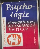 kniha Psychologie, Dědictví Komenského 1951