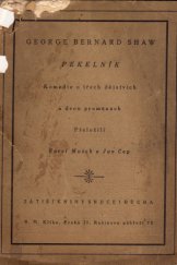 kniha Pekelník, Zátiší, knihy srdce i ducha 1926