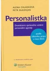 kniha Personalistka dvanáctero správného vedení personální agendy, Wolters Kluwer 