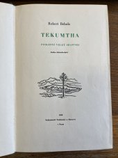 kniha Tekumtha poslední velký Shawnee : kniha dobrodružství, Toužimský & Moravec 1938