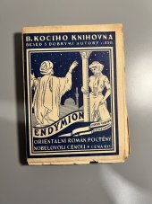 kniha Endymion orientální román, B. Kočí 1916