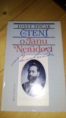 kniha Čtení o Janu Nerudovi, Melantrich 1985