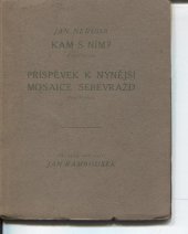 kniha Kam s ním? příspěvek k nynější mosaice sebevražd : feuilleton, F. Svoboda 1922