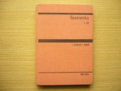 kniha Statistika 1. díl [vysokoškolská učebnice]., SNTL 1967