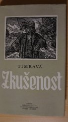 kniha Zkušenost Povídky, SNKLHU  1958