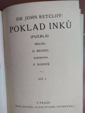 kniha Poklad Inků. Díl I, - (Puebla), Alois Hynek 1930