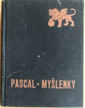 kniha Myšlenky = [Pensées], Jan Laichter 1937