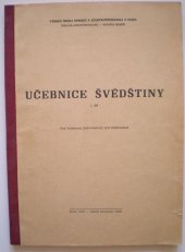 kniha Učebnice švédštiny 1. díl Určeno studentům Vys. školy strojní a elektrotechn. v Plzni., Vys. škola strojní a elektrotechn. 1966