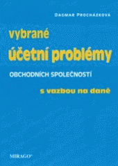 kniha Vybrané účetní problémy obchodních společností, Mirago 2002