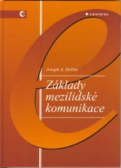 kniha Základy mezilidské komunikace, Grada 2001