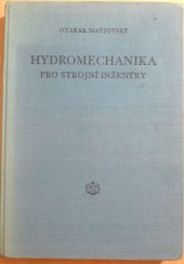 kniha Hydromechanika Celostátní vysokošk. učebnice, SNTL 1956