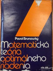 kniha Matematická teória optimálneho riadenia, SNTL 1980