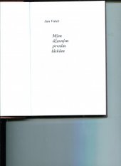 kniha Mým úžasným prvním láskám básně, J. J. J. V 1990