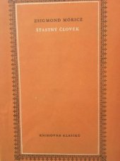 kniha Šťastný člověk, Státní nakladatelství krásné literatury, hudby a umění 1955