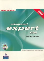 kniha Advanced expert CAE Coursebook, Pearson Longman 2008
