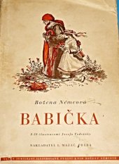 kniha Babička obrazy venkovského života od Boženy Němcové, František Strnad 1940