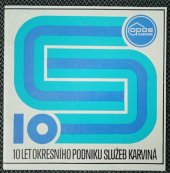 kniha 10 let Okresního podniku služeb Karviná, Okresní podnik služeb Karviná  1988