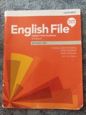 kniha English file upper-intermediate workbook without key, Oxford 2020