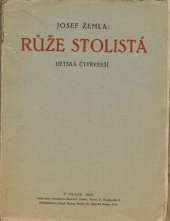 kniha Růže stolistá Dětská čtyřverší, Hudec 1923