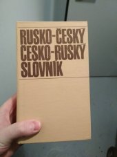 kniha Rusko-český a česko-ruský slovník, SPN 1988