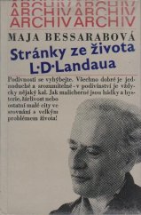 kniha Stránky ze života L.D. Landaua, Mladá fronta 1973